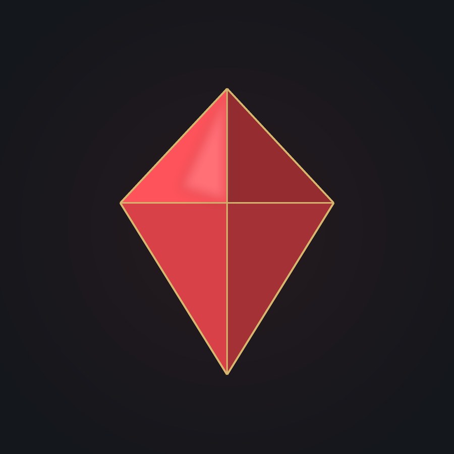 Ruby, no heat, oval