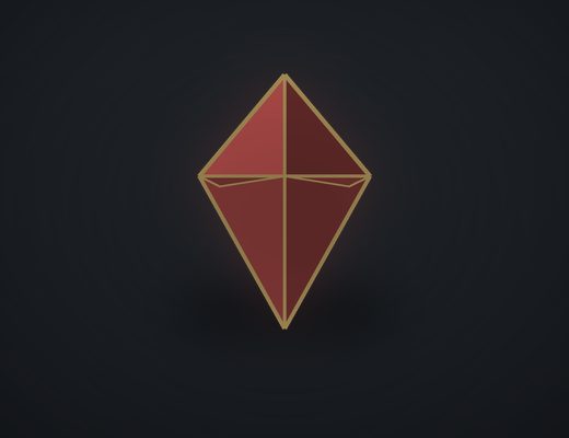 Ruby, glass filled